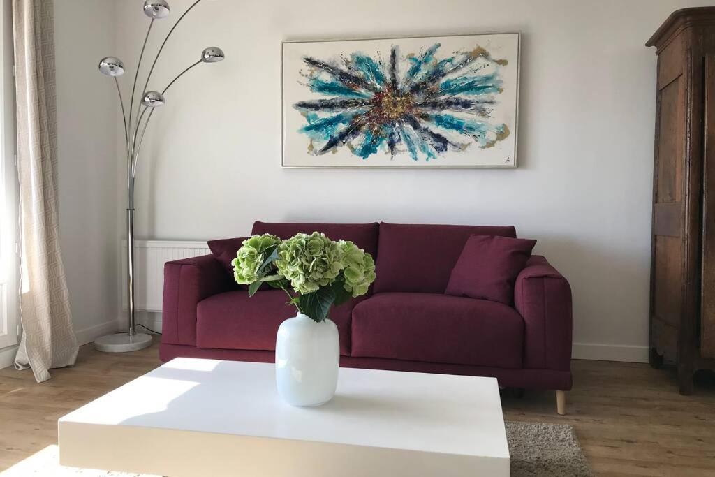 Appartement Avec Vue Imprenable Sur La Mer ทรูวิลล์-ซูร์-แมร์ ภายนอก รูปภาพ
